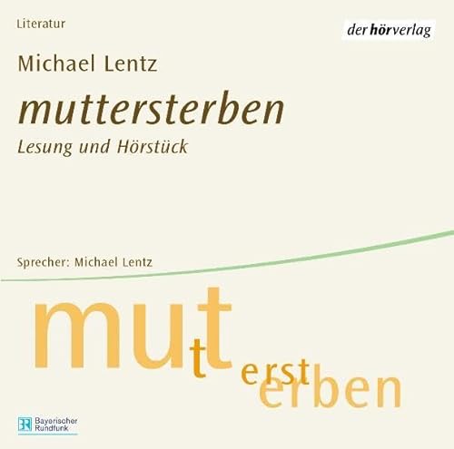 9783895847172: muttersterben, 2 Audio-CDs