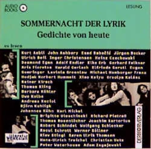 Stock image for Sommernacht der Lyrik, 2 CD-Audio for sale by medimops