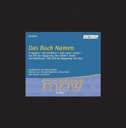 Imagen de archivo de Das Buch Namen, Exodus, 4 CD-Audio a la venta por medimops