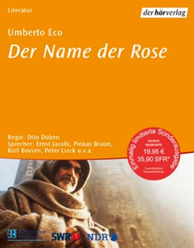 Beispielbild für Der Name der Rose, 4 Cassetten zum Verkauf von medimops