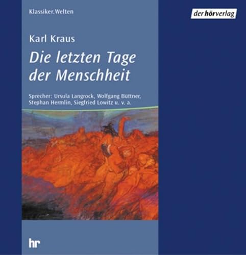 9783895849916: Die Letzten Tage d.Menschheit