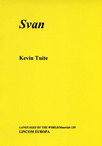 Stock image for Svan for sale by GF Books, Inc.