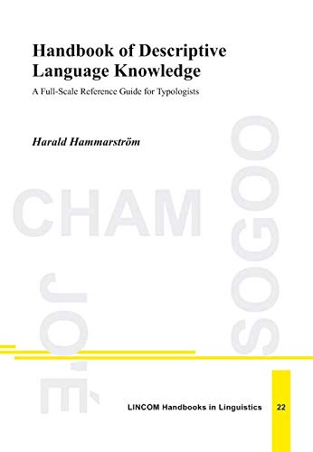 Handbook of Descriptive Language Knowledge (9783895863837) by Harald HammarstrÃ¶m