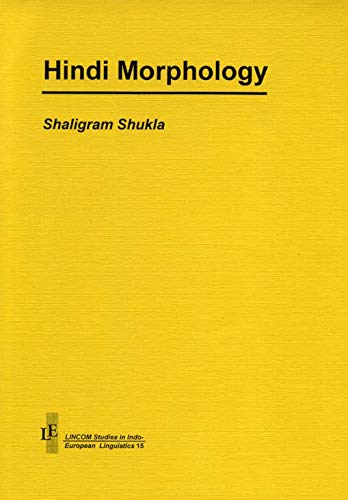 9783895866807: Hindi Morphology