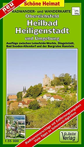 Beispielbild fr Obereichsfeld, Heilbad Heiligenstadt und Umgebung 1 : 35 000. Radwander- und Wanderkarte zum Verkauf von medimops