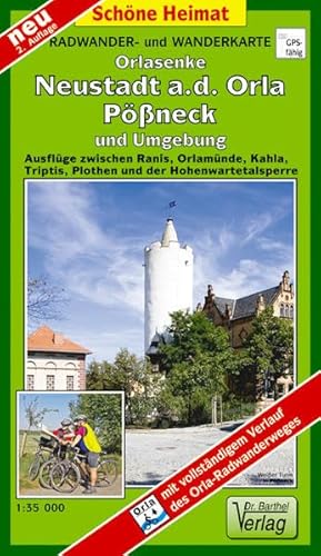 Beispielbild fr Pneck, Neustadt an der Orla und Umgebung 1 : 35 000. Radwander- und Wanderkarte: Ausflge zwisc zum Verkauf von medimops