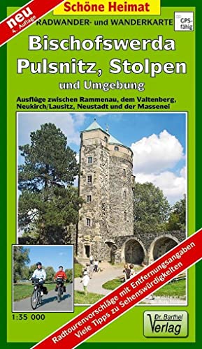 Beispielbild fr Bischofswerda, Pulsnitz, Stolpen und Umgebung 1 : 35 000: Radwander- und Wanderkarte. Ausflge zwis zum Verkauf von medimops