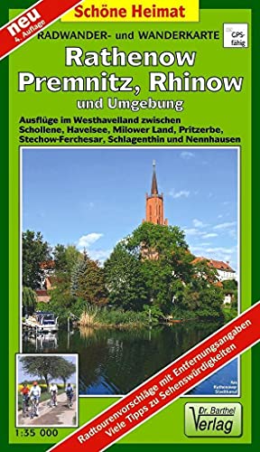 Beispielbild fr Rathenow, Premnitz und Umgebung 1 : 35 000: Radwander- und Wanderkarte. Ausflge im Westhavelland z zum Verkauf von medimops