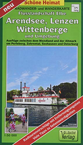 Beispielbild fr Radwander- und Wanderkarte Flusslandschaft Elbe, Wittenberge, Arendsee, Lenzen und Umgebung: Ausflge zwischen dem Wendland, Schnackenburg, Perleberg . Hanstadt Seehausen (Altmark) (Schne Heimat) zum Verkauf von medimops