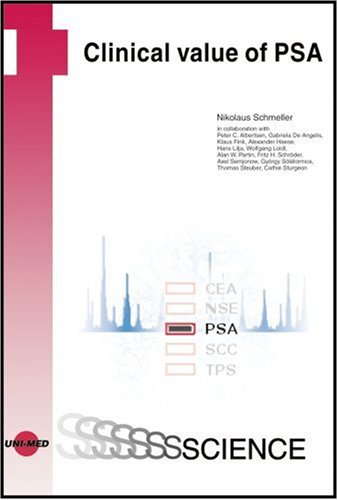 Imagen de archivo de Clinical value of PSA (Uni-Med Science) a la venta por medimops