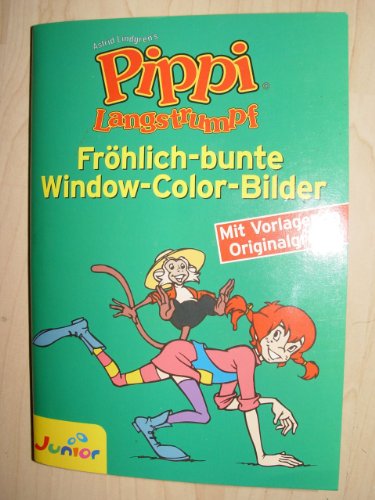 Beispielbild fr Astrid Lindgren's Pippi Langstrumpf: Frhlich-bunte Window-Color-Bilder zum Verkauf von Versandantiquariat Felix Mcke