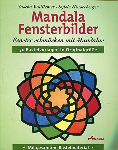 Imagen de archivo de Mandala-Fensterbilder. Fenster schmcken mit Mandala. a la venta por Antiquariat Hentrich (Inhaber Jens Blaseio)