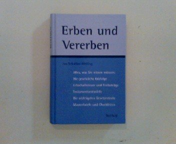 9783896049292: Erben und vererben