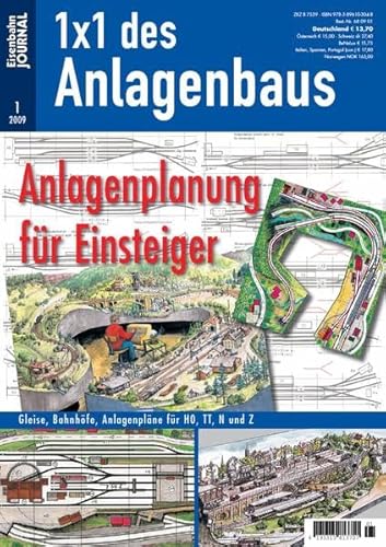 Beispielbild fr Anlagenplanung fr Einsteiger - Eisenbahn Journal 1 x 1 des Anlagenbaus 1-2009 zum Verkauf von medimops