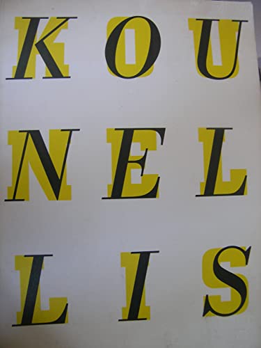 Stock image for Jannis Kounellis: Das Denken, Der Sturm for sale by ANARTIST
