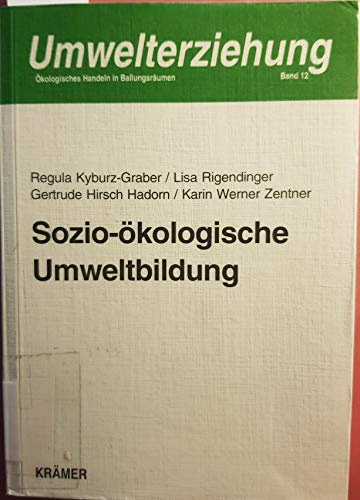 Beispielbild fr Sozio-kologische Umweltbildung zum Verkauf von BuchZeichen-Versandhandel