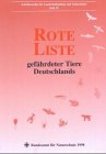 Rote Liste gefährdeter Tiere Deutschlands - unknown