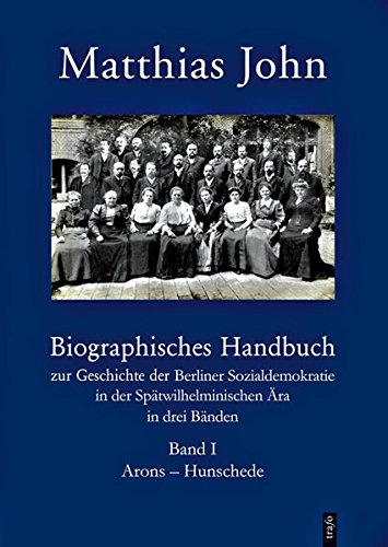 9783896269911: John, M: Biographisches Handbuch zur Geschichte der Berliner