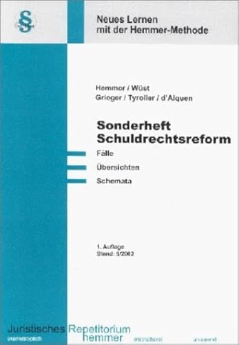 9783896343239: Sonderheft Schuldrechtsreform.