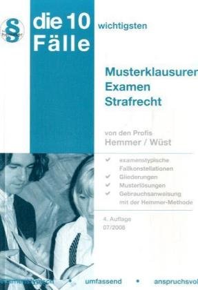 Stock image for Strafrecht. Die 10 wichtigsten Musterklausuren frs Examen for sale by medimops