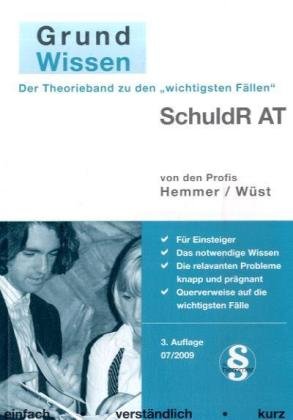 Grundwissen SchuldR AT - Hemmer, Karl E., Wüst, Achim