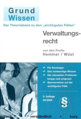 Imagen de archivo de Grundwissen Verwaltungsrecht a la venta por medimops