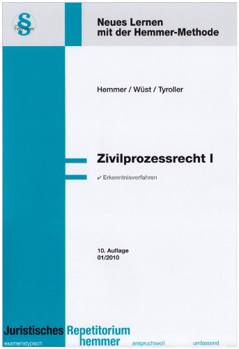 Beispielbild fr Zivilprozessrecht I: Erkenntnisverfahren zum Verkauf von medimops