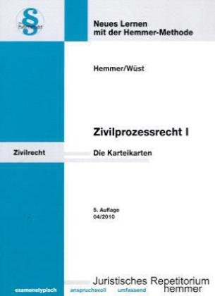 Beispielbild fr Zivilprozeordnung ( ZPO) 1. 114 Karteikarten zum Verkauf von medimops