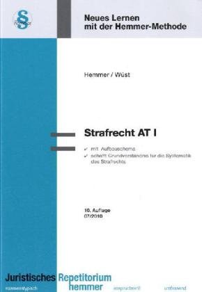 Beispielbild fr Strafrecht AT 1: Mit Aufbauschemata. Schafft Grundverstndnis fr die Systematik des Strafrechts zum Verkauf von medimops