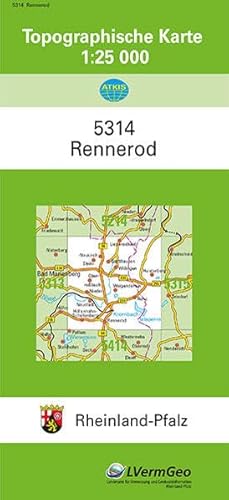 9783896370068: Rennerod 1 : 25 000