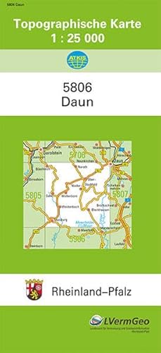 9783896370464: Daun 1 : 25 000