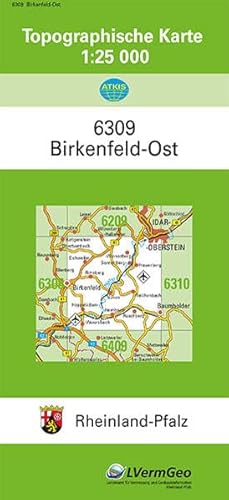 Beispielbild fr TK25 6309 Birkenfeld-Ost: Topographische Karte 1:25000 (Topographische Karten 1:25000 (TK 25) Rheinland-Pfalz (amtlich): Mehrfarbige Ausgabe) zum Verkauf von Buchmarie