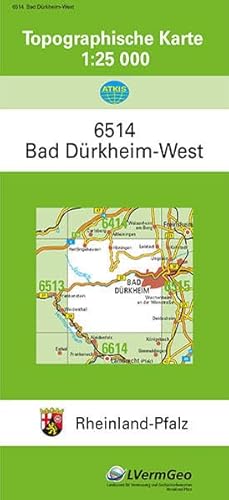 9783896371287: Bad Drkheim West 1 : 25 000