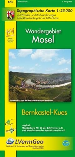 9783896372581: Bernkastel Kues 1 25 000 Wandergebiet