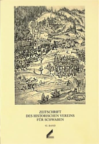 Stock image for Zeitschrift des Historischen Vereins fr Schwaben for sale by medimops