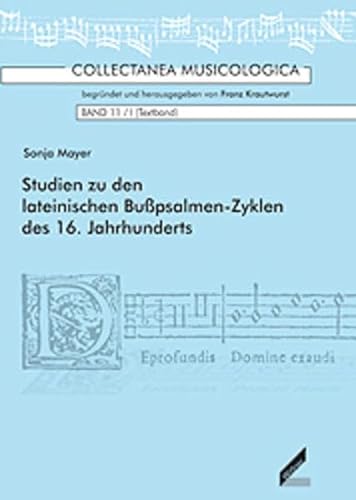 9783896393777: Studien zu den lateinischen Bupsalmen-Zyklen des 16. Jahrhunderts