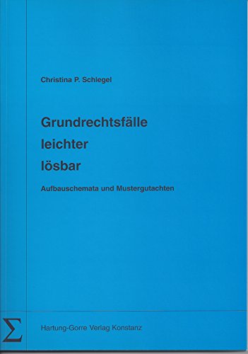 Beispielbild fr Aufbauschemata und Mustergutachten. Verfassungsbeschwerde und Normenkontrolle vor dem Bundesverfassungsgericht, Prfung einer Grundrechtsverletzung, mittelbare Drittwirkung der Grundrechte zum Verkauf von medimops