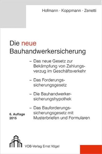 9783896504067: Die neue Bauhandwerkersicherung