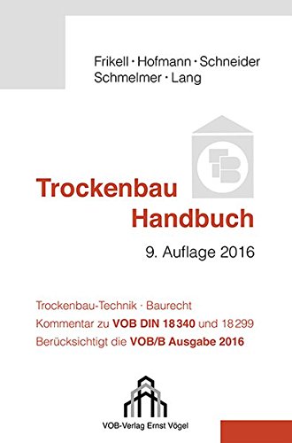 9783896504210: Das Trockenbau Handbuch