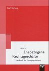 Stock image for Ehebezogene Rechtsgeschfte - Handbuch der Vertragsgestaltung mit CD for sale by Antiquariat am Mnster Gisela Lowig