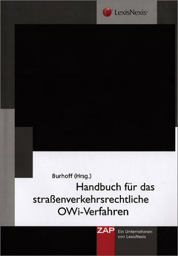 Beispielbild fr Handbuch fr das strassenverkehrsrechtliche OWi-Verfahren zum Verkauf von medimops