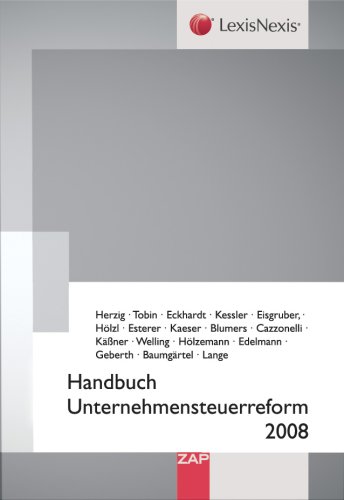 Stock image for Handbuch Unternehmenssteuerreform for sale by medimops