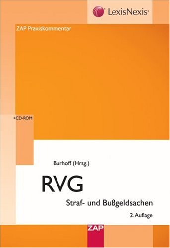 Stock image for RVG in Straf- und Bugeldsachen for sale by Buchhandlung Loken-Books