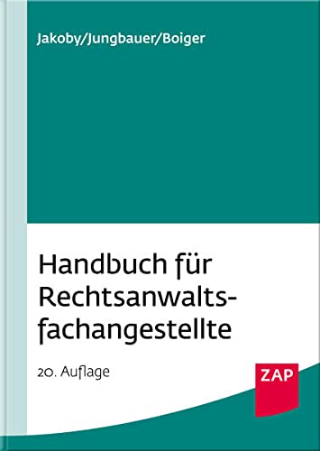 Stock image for Handbuch fr Rechtsanwaltsfachangestellte for sale by medimops