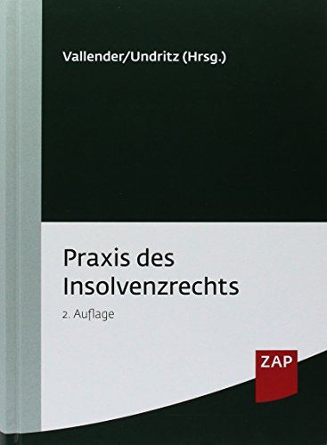 Imagen de archivo de Praxis des Insolvenzrechts a la venta por medimops