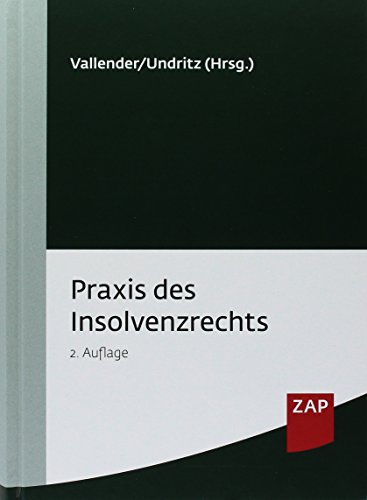 Stock image for Praxis des Insolvenzrechts for sale by medimops