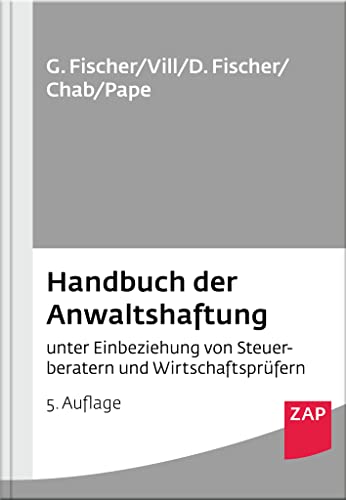 Beispielbild fr Handbuch der Anwaltshaftung zum Verkauf von Blackwell's