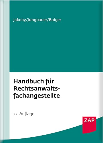 Stock image for Handbuch fr Rechtsanwaltsfachangestellte for sale by Blackwell's