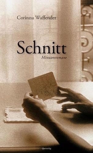 Imagen de archivo de Schnitt. Minutenromane a la venta por medimops