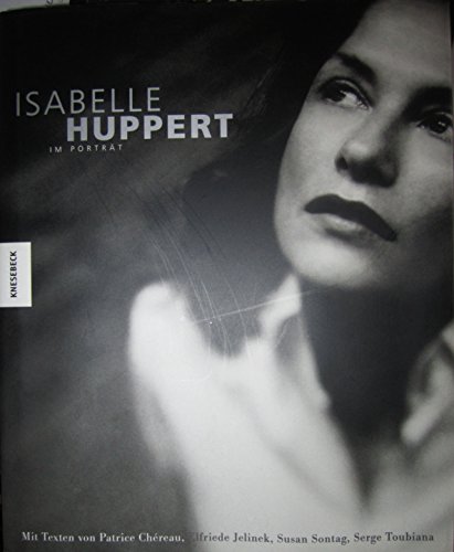 Isabelle Huppert im Porträt - signiert